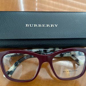 Burberry frame, burgundy